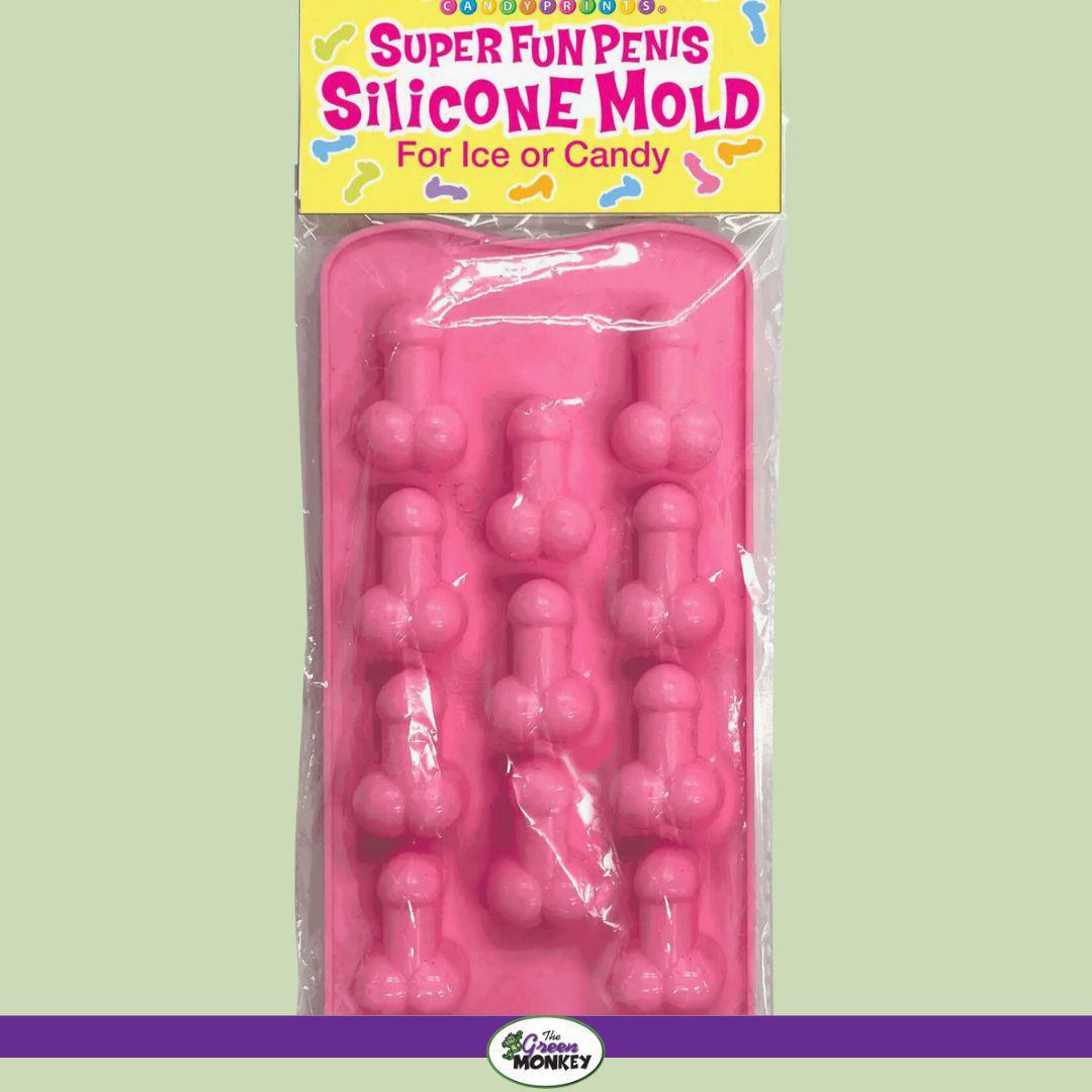Super Fun Penis Silicone Mold Tray By Little Genie Productions